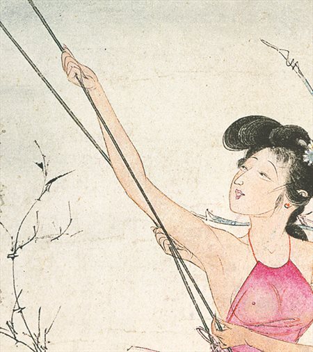 乐亭-胡也佛的仕女画和最知名的金瓶梅秘戏图