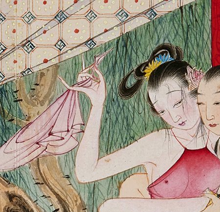 乐亭-迫于无奈胡也佛画出《金瓶梅秘戏图》，却因此成名，其绘画价值不可估量